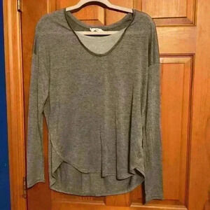 Vince grey long sleeve top.
